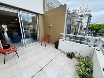 MONOAMBIENTE VENTA BALCON TERRAZA FRENTE PALERMO