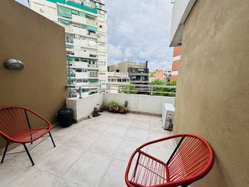 MONOAMBIENTE VENTA BALCON TERRAZA FRENTE PALERMO
