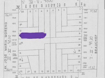 Lote apto desarrollo - Av.José María Moreno 1800