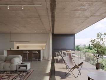 Venta 3 ambientes Belgrano Patio Jardin LUMINOSO
