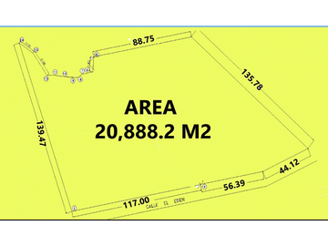 TERRENO EN VENTA  SANTIAGO EL EDEN