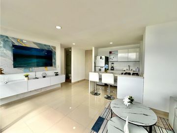Apartamento para la renta amoblada en Sabaneta, sector Las lomitas
