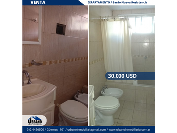 DEPARTAMENTO BARRIO NUEVA RESISTENCIA