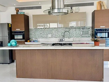 Departamento en renta en Península Santa Fe (amueblado)