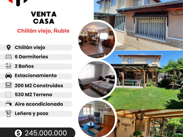 VENTA DE CASA EN CHILLAN VIEJO