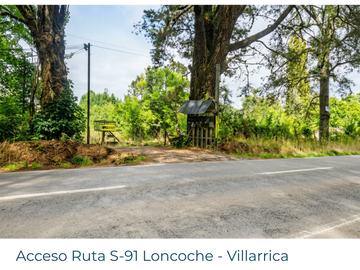 PARCELA CON 2 CABAÑAS CERCA DE VILLARRICA