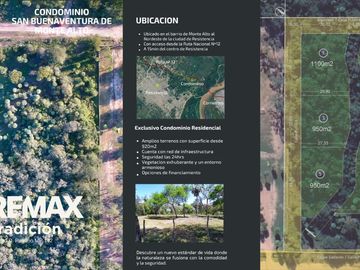 VENTA DE TERRENOS EN MONTE ALTO RESISTENCIA
