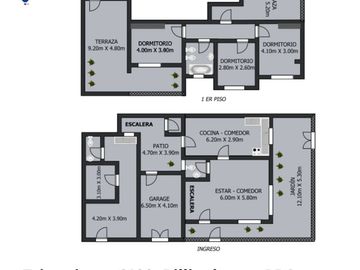 VENTA CASA 4 AMB C/JARDIN + PH 2 AMB VILLA BOSCH