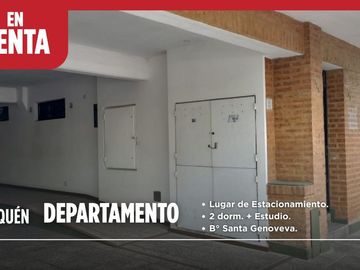 EN VENTA Dpto 2 dorm con Estudio Santa Genoveva