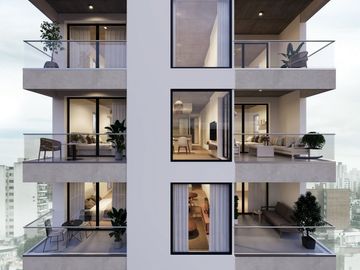 VENTA DEPTO CON TERRAZA EXCLUSIVA EN TORRE CONNECT