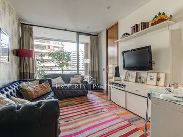 Exclusivo y amplio departamento en arriendo con privilegiada vista despejada al Club de Golf