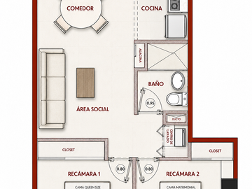 DEPARTAMENTO AMUEBLADO EN RENTA | CENTRO HISTÓRICO CDMX
