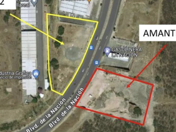 TERRENOS EN VENTA/RENTA EN BOULEVARD DE LA NACIÓN .12