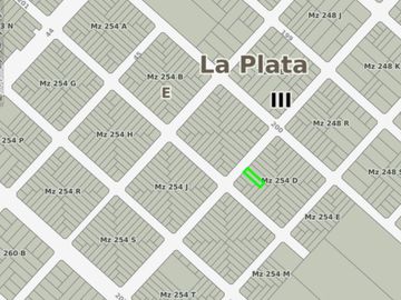 Lote en venta 10 x 40 Lisandro Olmos