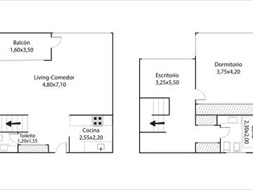 VENTA DEPTO 2 AMB Y 1/2 COCHERA RIO VICENTE LOPEZ