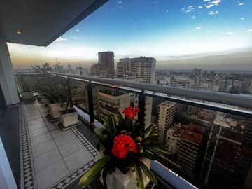 PISO vista Rio y ciudad TORRE AZUL BELGRANO!!
