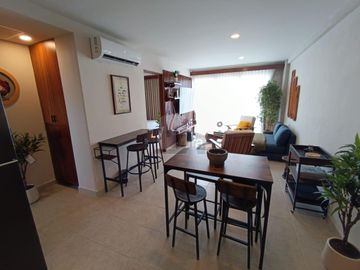 Departamento completamente amueblado 2 recámaras 2 baños Zona Av. Nader, Cancún