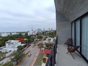 Departamento completamente amueblado 2 recámaras 2 baños Zona Av. Nader, Cancún
