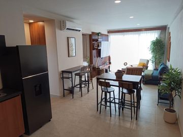 Departamento completamente amueblado 2 recámaras 2 baños Zona Av. Nader, Cancún
