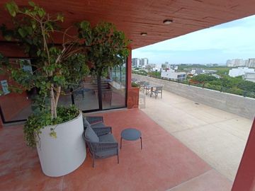 Departamento completamente amueblado 2 recámaras 2 baños Zona Av. Nader, Cancún