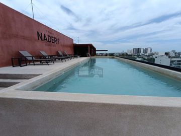 Departamento completamente amueblado 2 recámaras 2 baños Zona Av. Nader, Cancún