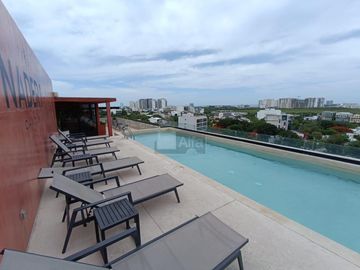 Departamento completamente amueblado 2 recámaras 2 baños Zona Av. Nader, Cancún