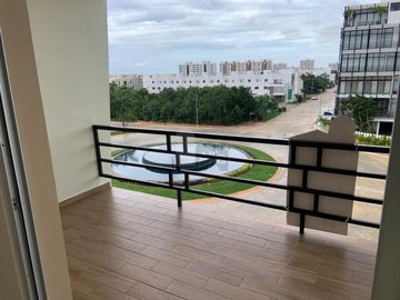 Departamento en Renta 2 recs, 2 baños Residencial Arbolada, Av. Huayacán, Cancún