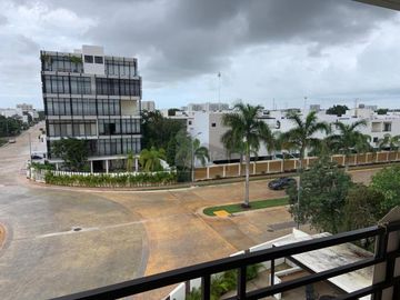 Departamento en Renta 2 recs, 2 baños Residencial Arbolada, Av. Huayacán, Cancún