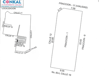 Terreno 202m2 en conkal | preventa