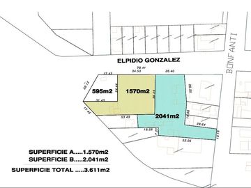 VENTA PROPIEDAD COMERCIAL 3500M2 SALIDA A 3 CALLES