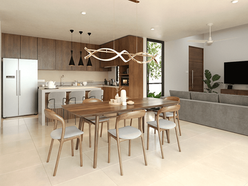 CASA EN VENTA EN REAL MONTEJO MÉRIDA 3 HABITACIONES