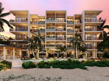 Beachfront apartments 2 bedrooms in Sisal