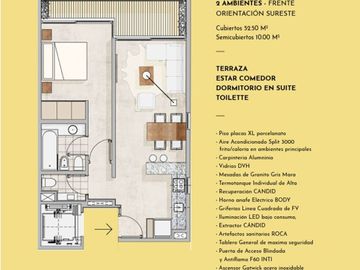 Villa Crespo - VENTA - 2 ambientes con balcón