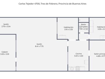 CASA 5 AMB EN VENTA EN CASEROS OPORTUNIDAD