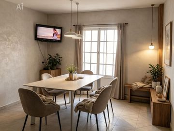 Venta Casa 5 amb + depto 2 amb, a mtrs R6 Campana