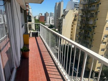 Venta departemento Belgrano, 3 amb balcon corrido