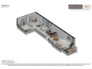 DEPTO 3 AMBIENTES VENTA MONTE CASTRO FINANCIACION