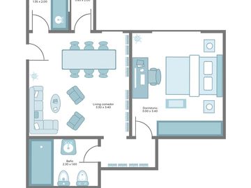 Departamento Venta 2 Ambientes - Palermo Apto Cred