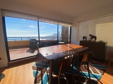 Departamento con espectacular vista al mar en Reñaca
