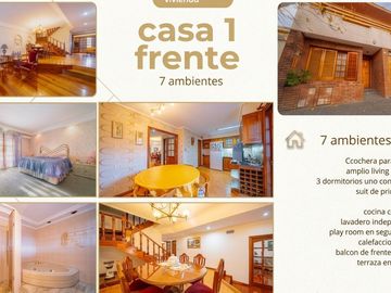 VENTA DOS CASAS EN PLENO CENTRO DE VALENTIN ALSINA