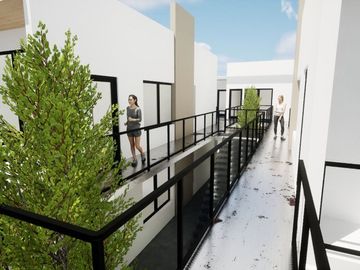 PREVENTA DEPTO 1 DORM Y PATIO EN PLANTA BAJA