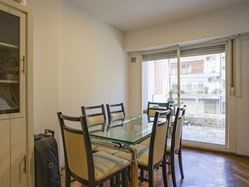 DEPARTAMENTO 1 DORMITORIO FRENTE CON DOS BALCONES
