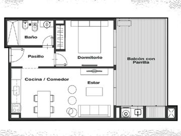 DEPTO 2 AMBIENTES C/ COCHERA AMENITIES HURLINGHAM