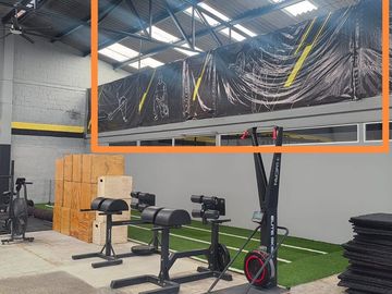 Renta Local en Mezzanine dentro de gimnasio cross fit en Ladrón de Guevara