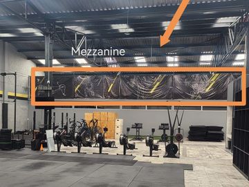 Renta Local en Mezzanine dentro de gimnasio cross fit en Ladrón de Guevara