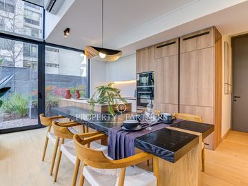 Dúplex Nuevo con Gran Patio Privado. Isidora Goyenechea, Las Condes