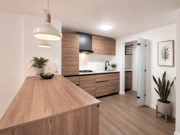 venta Apartaestudio San Patricio interior remodelado