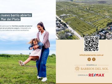 VENTA LOTE BARRIO ABIERTO SOLAR NORTE