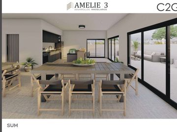 VENTA DUPLEX PB 3AMB PATIO BALCON MERLO EN POZO