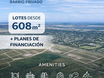 Oportunidad | Lote 608 m² en Finca II – Funes
